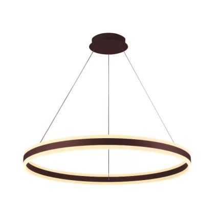 Світлодіодна підвісна люстра з регулюванням яскравості LED/110W/230V 3000-6500K діаметр 80 см + пульт дистанційного керування