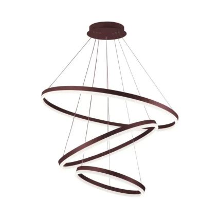 Світлодіодна підвісна люстра з регулюванням яскравості LED/125W/230V 3000-6500K + пульт дистанційного керування