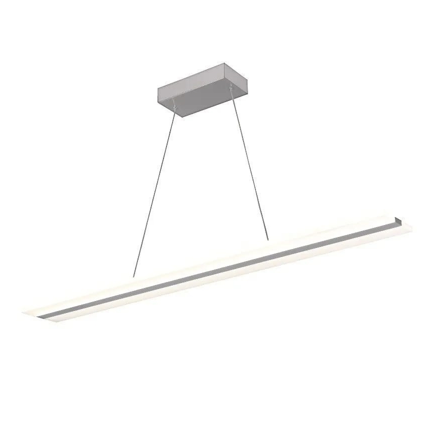 Світлодіодна підвісна люстра з регулюванням яскравості LED/40W/230V 3000-6500K білий + пульт дистанційного керування