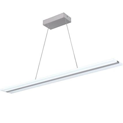 Світлодіодна підвісна люстра з регулюванням яскравості LED/40W/230V 3000-6500K білий + пульт дистанційного керування