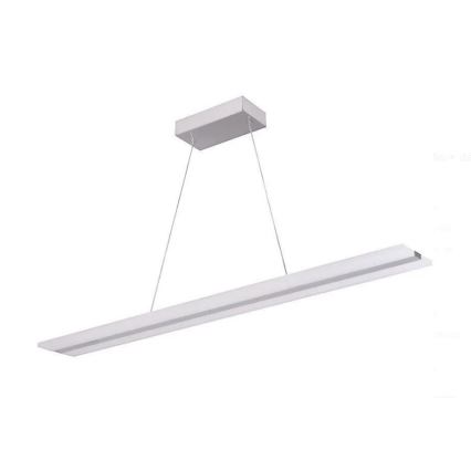 Світлодіодна підвісна люстра з регулюванням яскравості LED/40W/230V 3000-6500K білий + пульт дистанційного керування