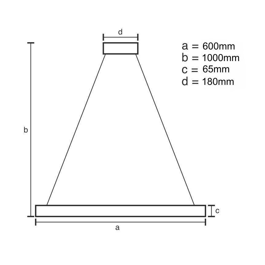 LED Кришталева підвісна люстра з регулюванням яскравості LED/40W/230V 3000-6500K глянцевий хром + пульт дистанційного керування