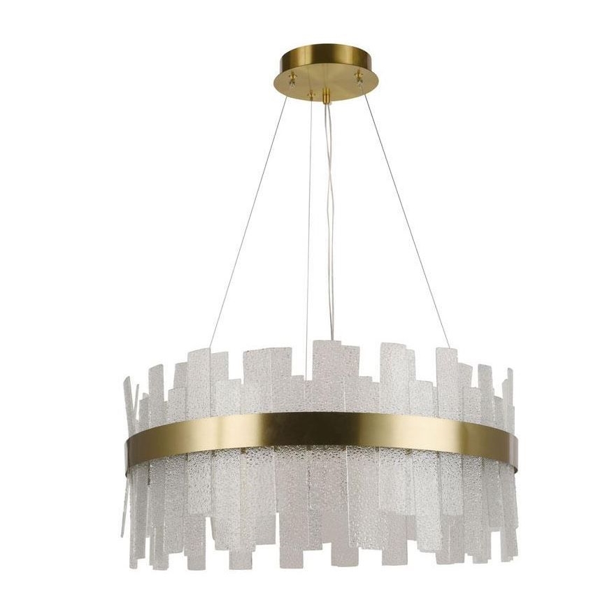 LED з регулюванням яскравості кришталева люстра підвісна LED/40W/230V 3000-6500K + пульт дистанційного керування