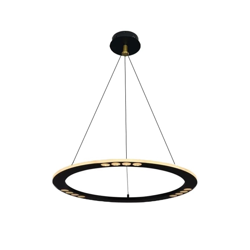 Світлодіодна підвісна люстра з регулюванням яскравості LED/40W/230V 3000-6500K + пульт дистанційного керування