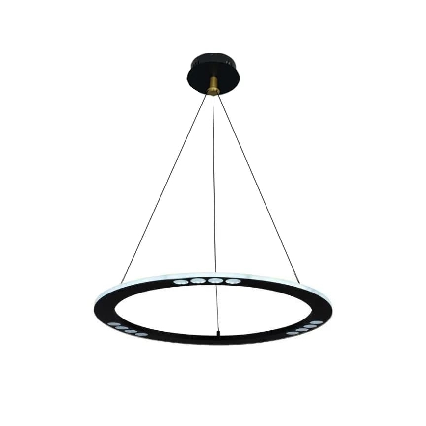 Світлодіодна підвісна люстра з регулюванням яскравості LED/40W/230V 3000-6500K + пульт дистанційного керування