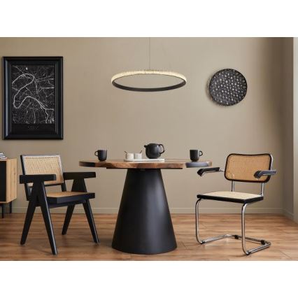Світлодіодна підвісна люстра з регулюванням яскравості LED/40W/230V 3000-6500K + пульт дистанційного керування
