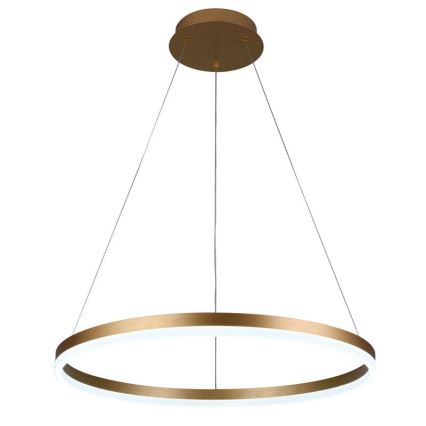 Світлодіодна підвісна люстра з регулюванням яскравості LED/42W/230V 3000-6500K діаметр 60 см + пульт дистанційного керування