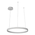 Світлодіодна підвісна люстра з регулюванням яскравості LED/42W/230V 3000-6500K + пульт дистанційного керування