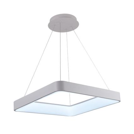 Світлодіодна підвісна люстра з регулюванням яскравості LED/55W/230V 3000-6500K білий + пульт дистанційного керування
