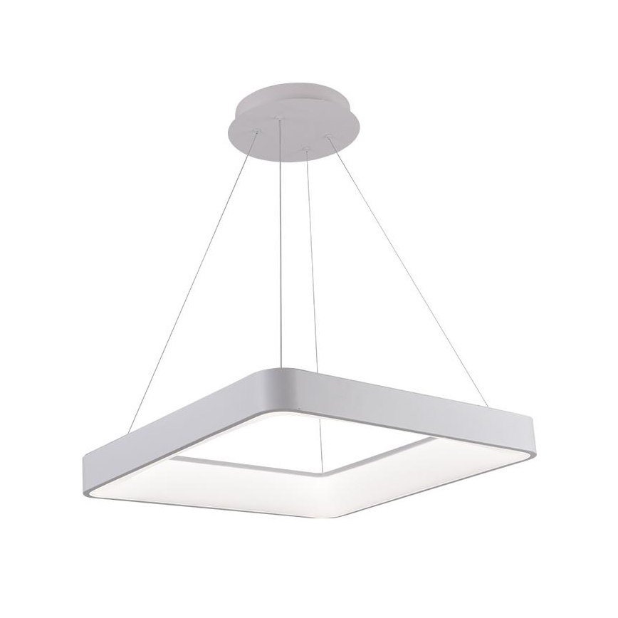Світлодіодна підвісна люстра з регулюванням яскравості LED/55W/230V 3000-6500K білий + пульт дистанційного керування