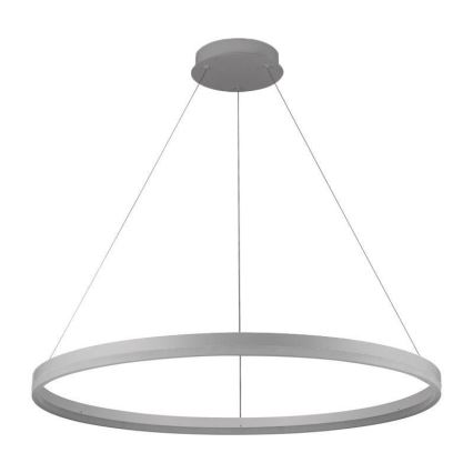 Світлодіодна підвісна люстра з регулюванням яскравості LED/55W/230V 3000-6500K діаметр 80 см + пульт дистанційного керування