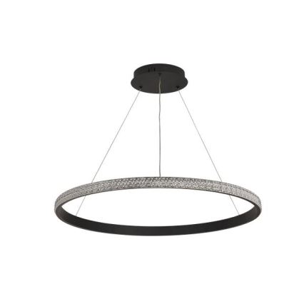 Світлодіодна підвісна люстра з регулюванням яскравості LED/55W/230V 3000-6500K + пульт дистанційного керування