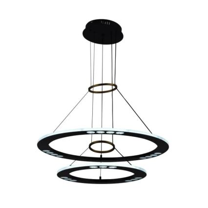 Світлодіодна підвісна люстра з регулюванням яскравості LED/65W/230V 3000-6500K + пульт дистанційного керування