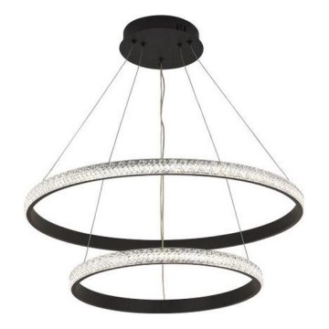 Світлодіодна підвісна люстра з регулюванням яскравості LED/65W/230V 3000-6500K + пульт дистанційного керування