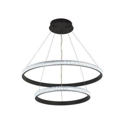 Світлодіодна підвісна люстра з регулюванням яскравості LED/65W/230V 3000-6500K + пульт дистанційного керування