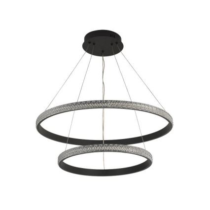Світлодіодна підвісна люстра з регулюванням яскравості LED/65W/230V 3000-6500K + пульт дистанційного керування