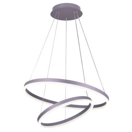 Світлодіодна підвісна люстра з регулюванням яскравості LED/70W/230V 3000-6500K + пульт дистанційного керування