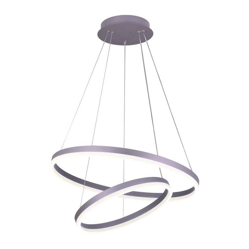 Світлодіодна підвісна люстра з регулюванням яскравості LED/70W/230V 3000-6500K + пульт дистанційного керування