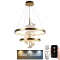 Світлодіодна підвісна люстра з регулюванням яскравості LED/70W/230V 3000-6500K + пульт дистанційного керування
