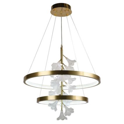 Світлодіодна підвісна люстра з регулюванням яскравості LED/70W/230V 3000-6500K + пульт дистанційного керування