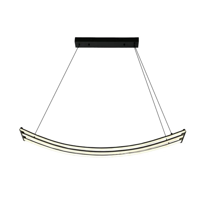 Світлодіодна підвісна люстра з регулюванням яскравості LED/70W/230V 3000-6500K + пульт дистанційного керування