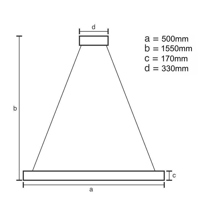 LED з регулюванням яскравості кришталева люстра підвісна LED/70W/230V 3000-6500K золотий + пульт дистанційного керування