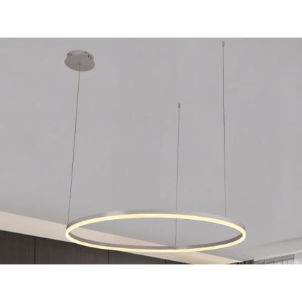 Світлодіодна підвісна люстра з регулюванням яскравості LED/72W/230V 3000-6500K + пульт дистанційного керування
