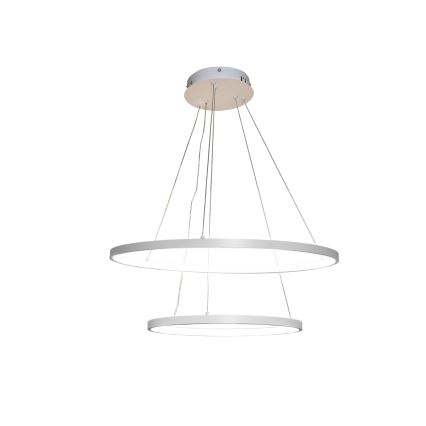 Світлодіодна підвісна люстра з регулюванням яскравості LED/75W/230V 3000-6500K діаметр 60 см + пульт дистанційного керування