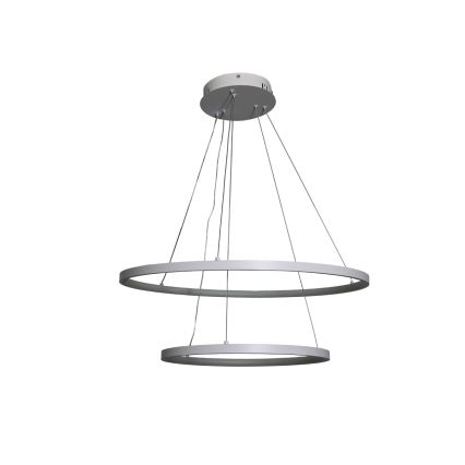 Світлодіодна підвісна люстра з регулюванням яскравості LED/75W/230V 3000-6500K діаметр 60 см + пульт дистанційного керування