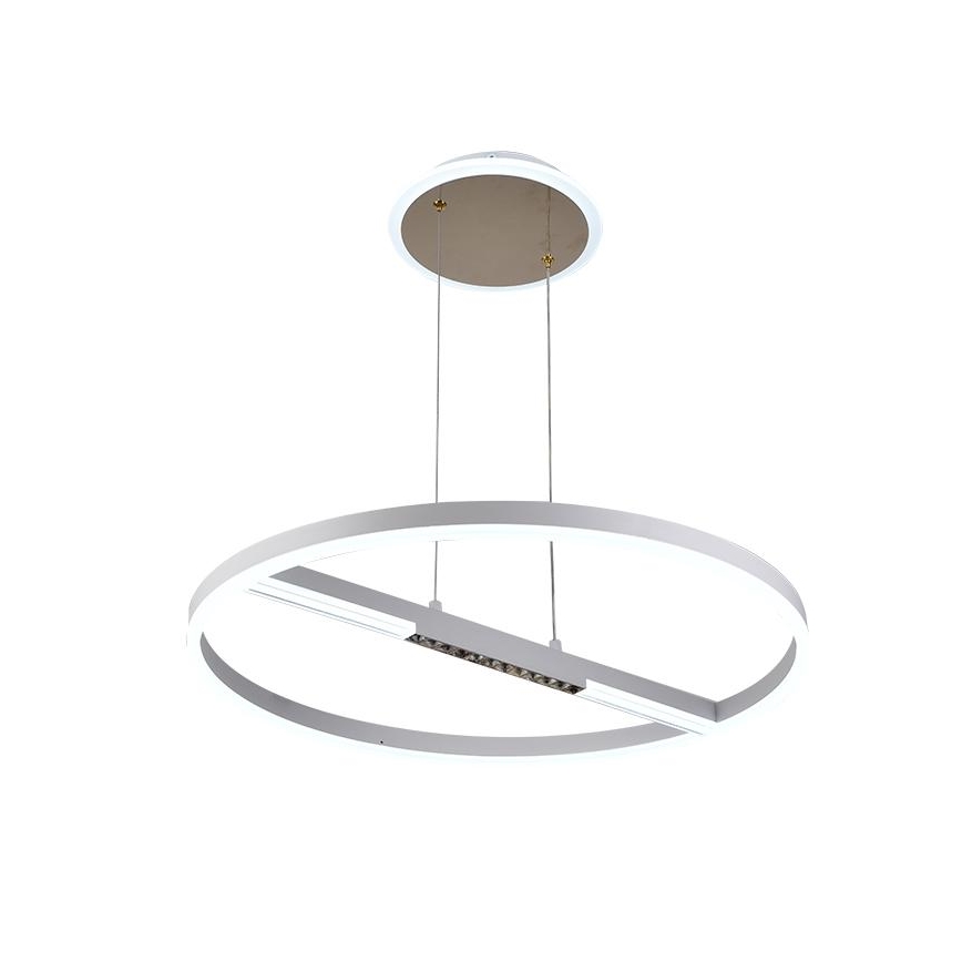 Світлодіодна підвісна люстра з регулюванням яскравості LED/75W/230V 3000-6500K + пульт дистанційного керування