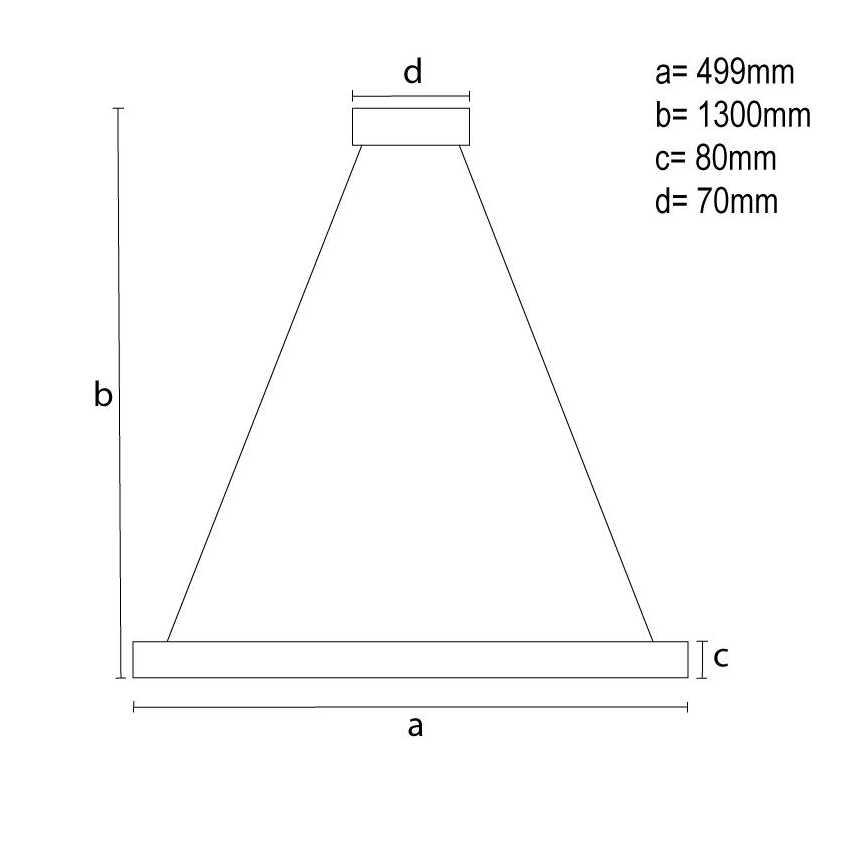 LED Кришталева підвісна люстра з регулюванням яскравості LED/80W/230V 3000-6500K білий + пульт дистанційного керування