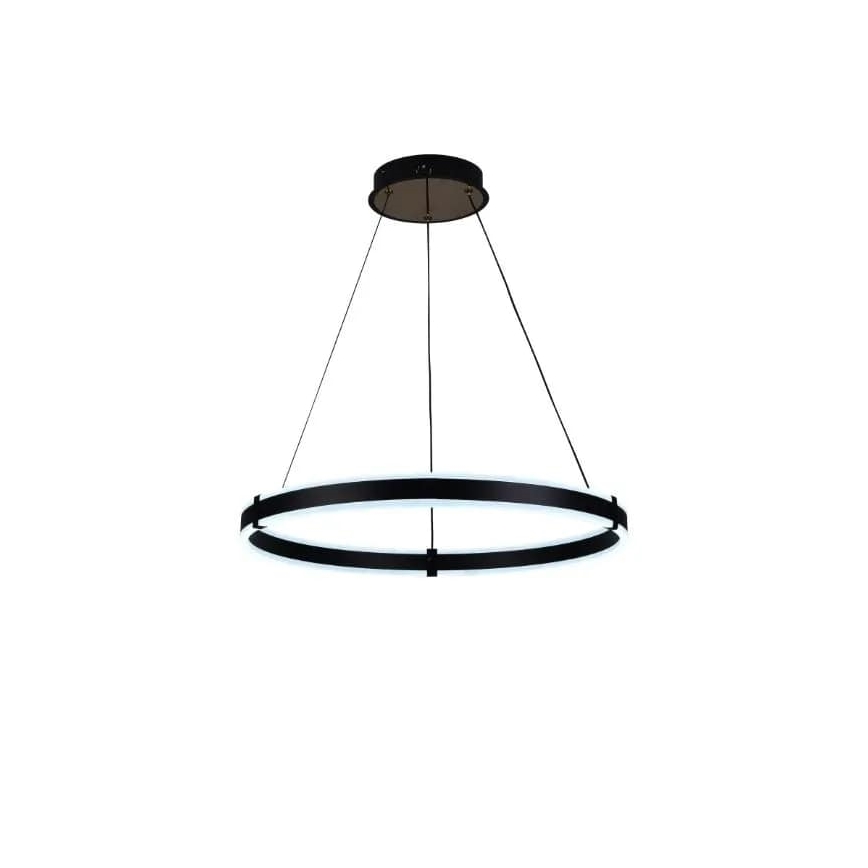 Світлодіодна підвісна люстра з регулюванням яскравості LED/85W/230V 3000-6500K + пульт дистанційного керування