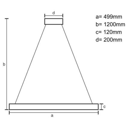 LED Підвісна кришталева люстра з регулюванням яскравості LED/90W/230V 3000-6500K білий + пульт дистанційного керування