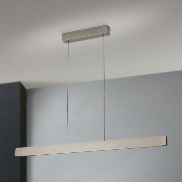 Світлодіодна підвісна люстра з регулюванням яскравості TARA LED/44W/230V 2700/3800/4500/5700K матовий хром