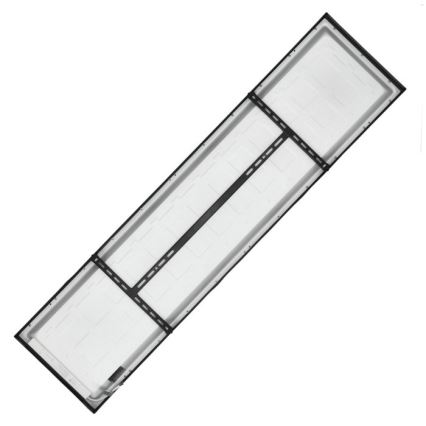 Світлодіодна пристельова панель BRISBANE LED/36W/230V 4000K 29,5x119 см чорний