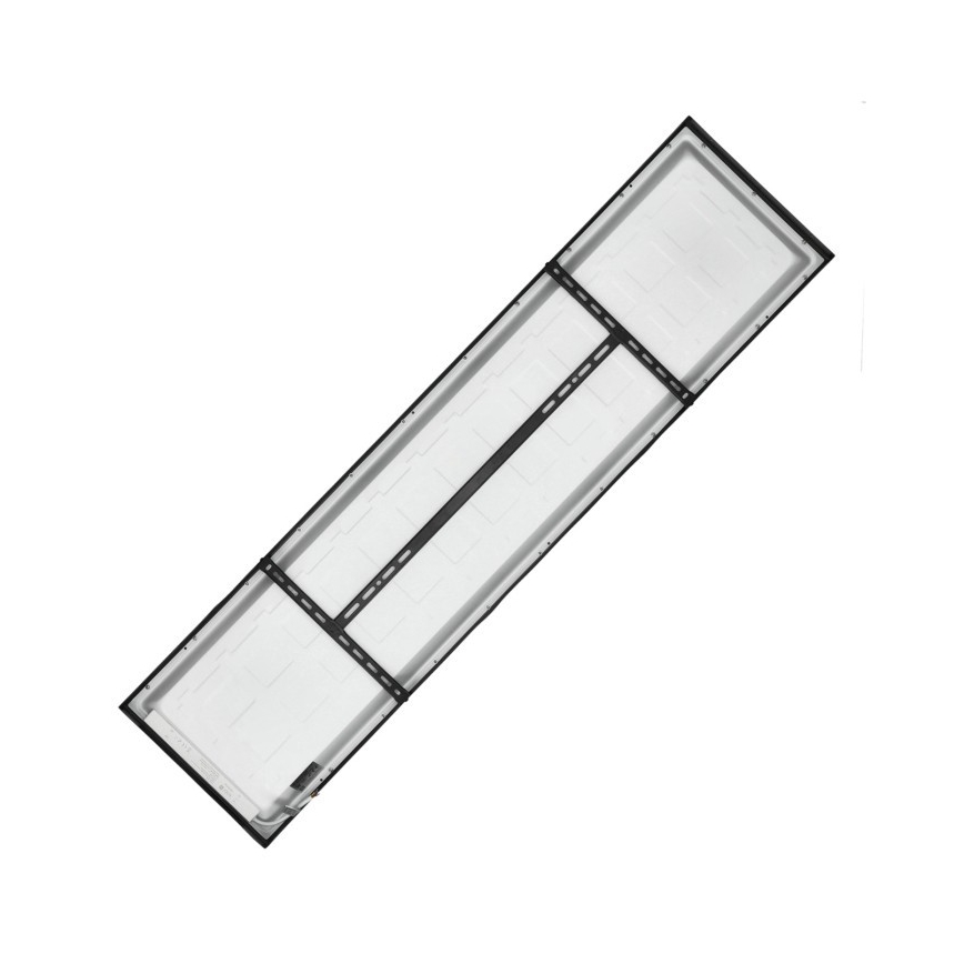 Світлодіодна пристельова панель BRISBANE LED/36W/230V 4000K 29,5x119 см чорний