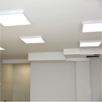 Світлодіодна пристельова панель BRISBANE LED/36W/230V 4000K 59,5x59,5 см білий