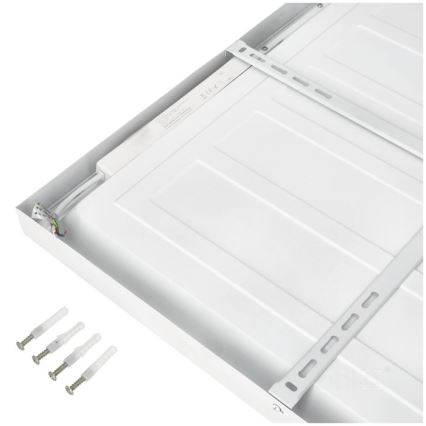 Світлодіодна пристельова панель BRISBANE LED/36W/230V 4000K 59,5x59,5 см білий