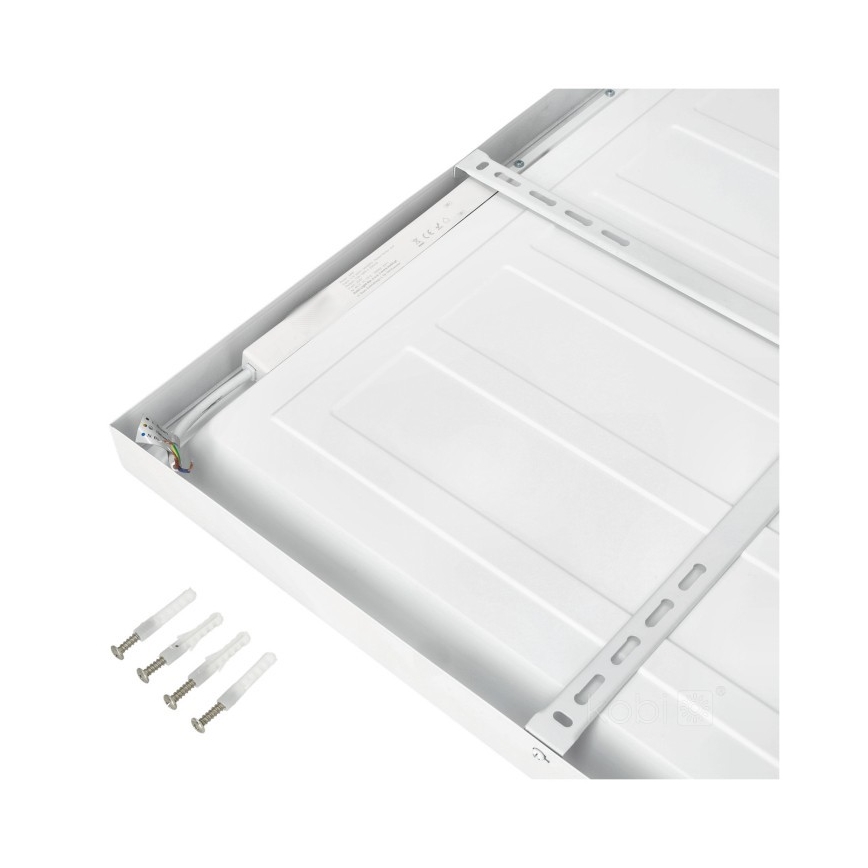 Світлодіодна пристельова панель BRISBANE LED/36W/230V 4000K 59,5x59,5 см білий