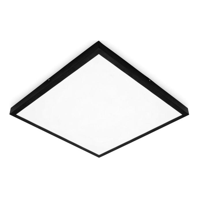 Світлодіодна пристельова панель BRISBANE LED/36W/230V 4000K 59,5x59,5 см чорний