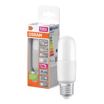 Світлодіодна регульована лампа STICK E27/11W/230V 4000K CRI 90 - Osram