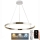 Світлодіодна регульована люстра на тросі LED/100W/230V 3000-6500K діам. 80 см + дистанційне керування