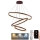 Світлодіодна регульована люстра на тросі LED/125W/230V 3000-6500K діам. 80 см + дистанційне керування