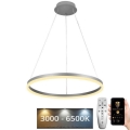 Світлодіодна регульована люстра на тросі LED/42W/230V 3000-6500K діам. 60 см + дистанційне керування