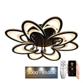 Світлодіодна регульована накладна люстра LED/125W/230V 3000-6500K + дистанційне керування