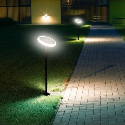 Світлодіодна регульована сонячна лампа GARDEN LED/8W/5V 60-129 см 4000K IP65 2000 мАг