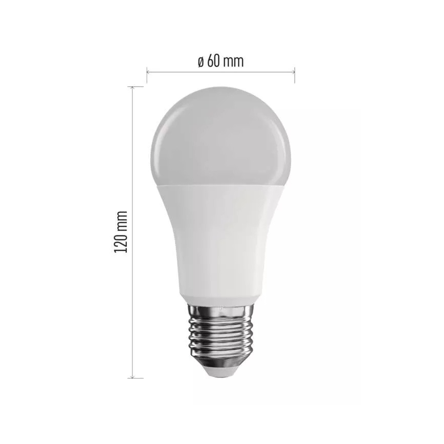Світлодіодна RGB димована лампа GoSmart A60 E27/9W/230V 2700-6500K Tuya