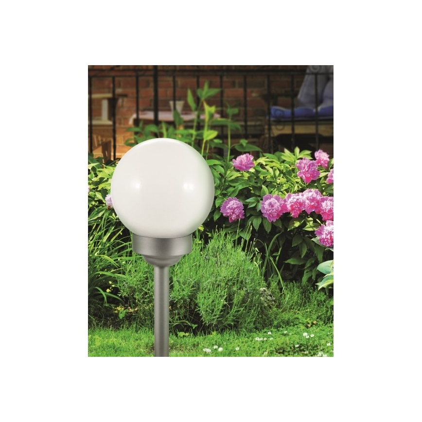 Світлодіодна RGB лампа на сонячній батареї BALL LED/0,2W/AA 1,2V/600mAh IP44