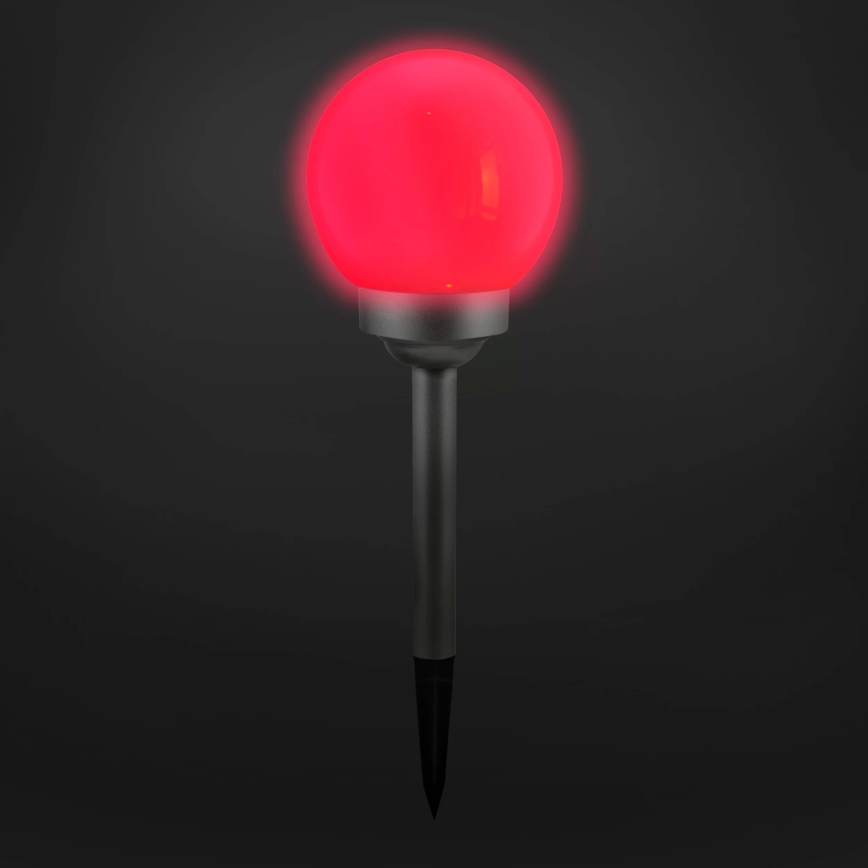 Світлодіодна RGB лампа на сонячній батареї BALL LED/0,2W/AA 1,2V/600mAh IP44