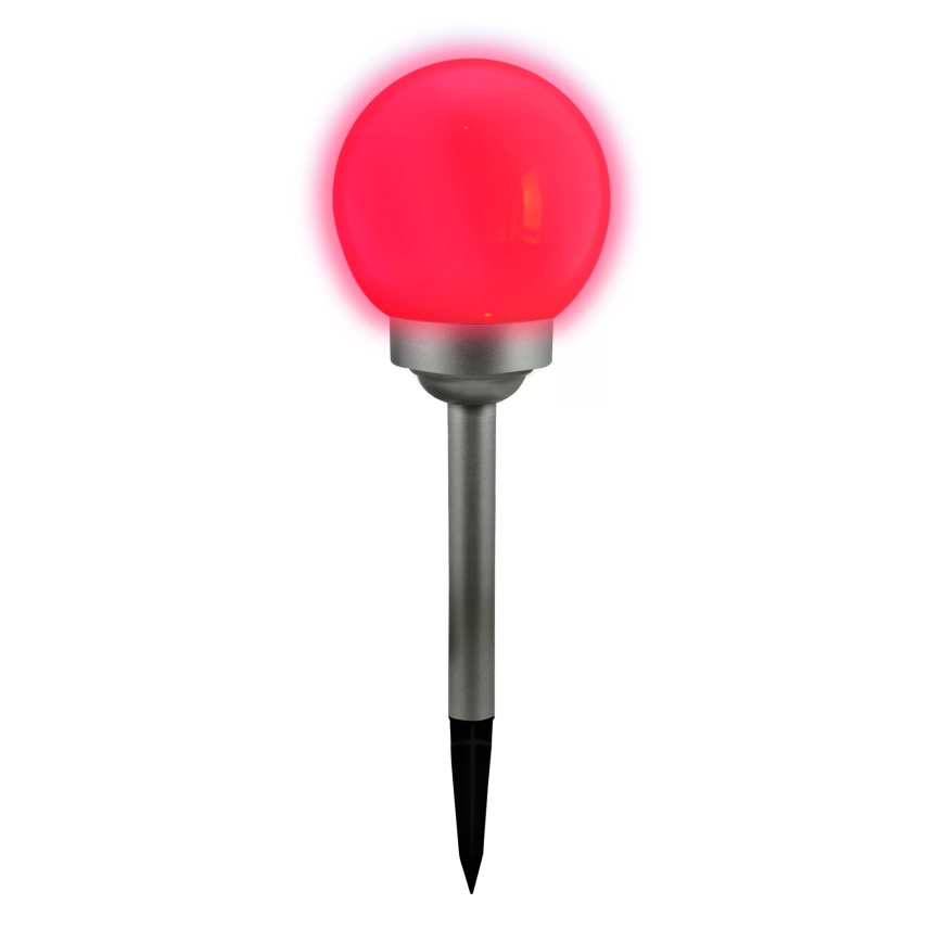 Світлодіодна RGB лампа на сонячній батареї BALL LED/0,2W/AA 1,2V/600mAh IP44